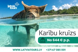7 naktis KARĪBU KRUĪZĀ  Latvia Tours